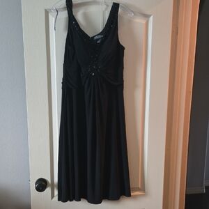 Jessica Howard Black Mini Dress